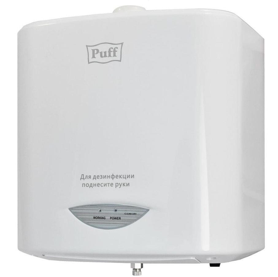 Дозатор для дезсредств Puff 8183 2л. белый ABS-пластик сенсорный (1402.165)