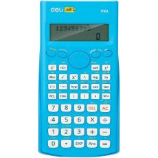 Калькулятор Deli E1710A/BLU синий