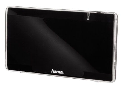 Телевизионная антенна HAMA H-44304 комнатная FLAT43 активная TV/FM/DVB-T 43 дБ 30 - 950 МГц черный